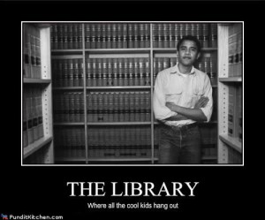 Obama at the Library – Bilingual Librarian