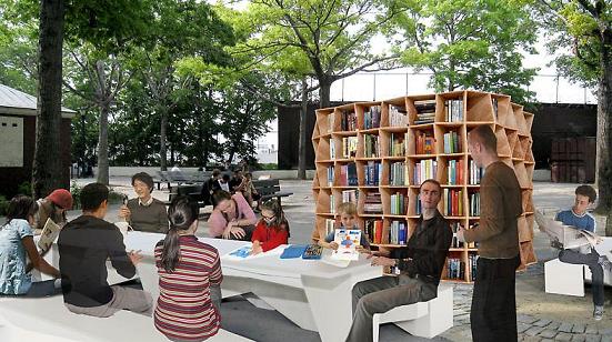 The Uni: Portable Reading Room for Public Space